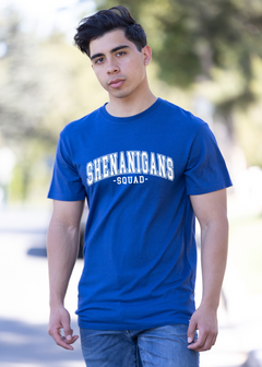 Shenanigans Squad Unisex Bamboo/Cotton Graphic T-Shirt