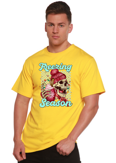 Freezing Season Unisex Bamboo Viscose/Organic Cotton Short Sleeve Graphic T-Shirt