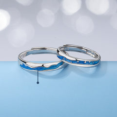 Small Design Feeling Rings - A Stylish Pair